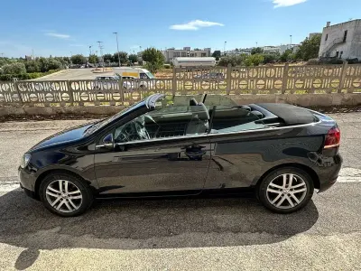 Usata VW Golf Cabriolet 105 CV (77 kW) 2013 Nero Cabrio