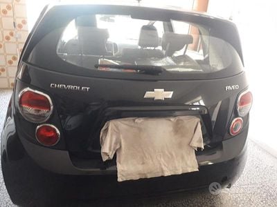 Usata Chevrolet Aveo 95 CV (69 kW) 2012 Nero Berlina