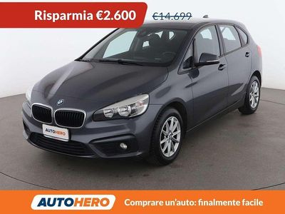 Usata BMW 216 Active Tourer Advantage 116 CV (85 kW) 2017 Grigio Monovolume
