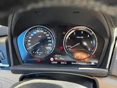 Usata BMW 218 Gran Tourer Luxury Line 150 CV (110 kW) 2019 Blu Monovolume