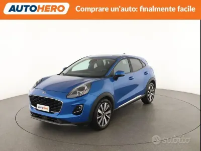 Usata Ford Puma 125 CV (91 kW) 2021 Bluazzurro SUV
