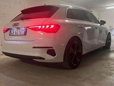 Usata Audi A3 150 CV (110 kW) 2021 Bianco Berlina