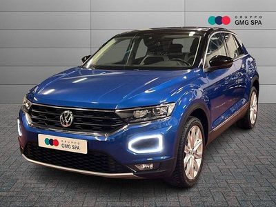Usata VW T-Roc Advance 150 CV (110 kW) 2018 Blu SUV