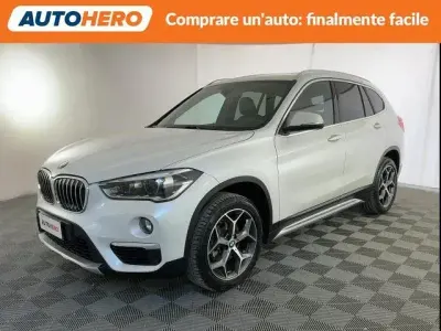Usata BMW X1 xLine 150 CV (110 kW) 2018 Bianco SUV