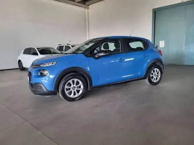 Usata Citroën C3 Feel 102 CV (75 kW) 2019 Azzurro Utilitaria