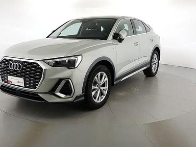 Usata Audi Q3 Sportback S-Line 245 CV (180 kW) 2021 Argento rugiada met SUV
