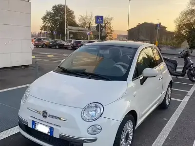 Usata Fiat 500 Lounge 69 CV (50 kW) 2011 Bianco Berlina