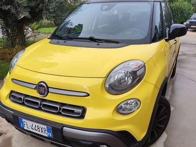 Usata Fiat 500L Cross 95 CV (69 kW) 2018 Giallo Monovolume