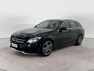 Usata Mercedes C220 Premium 170 CV (125 kW) 2018 Nero Station wagon