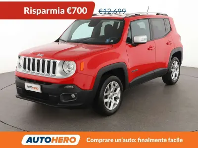 Usata Jeep Renegade Limited 140 CV (102 kW) 2015 Rosso SUV