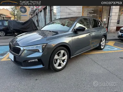 Usata Skoda Scala Sport 150 CV (110 kW) 2020 Grigio Utilitaria