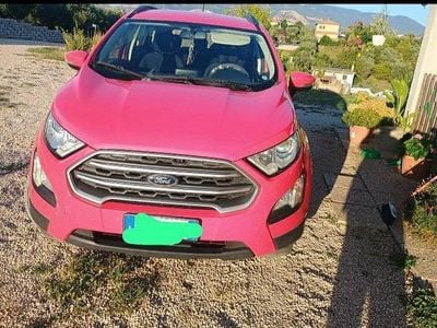 Usata Ford Ecosport 100 CV (73 kW) 2018 Rosso SUV
