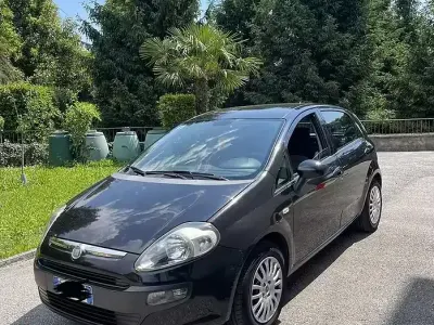 Usado Fiat Punto 90 CV (66 kW) 2010 Negro Utilitario