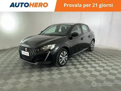 Usata Peugeot 208 Active 101 CV (74 kW) 2023 Nero Utilitaria