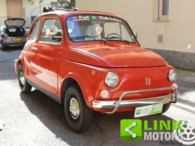Usata Fiat 500 18 CV (13 kW) 1969 Rosso Utilitaria
