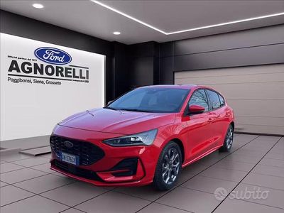 Usata Ford Focus ST-Line X 155 CV (114 kW) 2023 Rosso Berlina