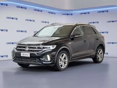 Usata VW T-Roc R-line 110 CV (80 kW) 2023 Nero SUV