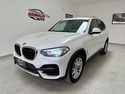 Usata BMW X3 Advantage 150 CV (110 kW) 2019 Bianco SUV