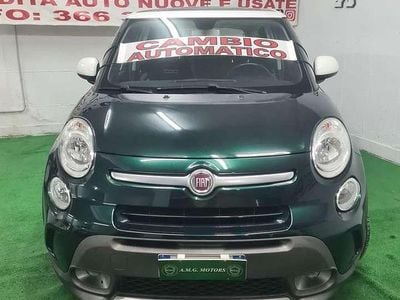 Usata Fiat 500L Trekking 95 CV (69 kW) 2017 Verde Monovolume
