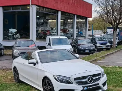Second-hand Mercedes C220 Premium 170 CP (125 kW) 2018 Alb Cabrio
