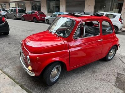 Usata Fiat 500 1970 Rosso Utilitaria