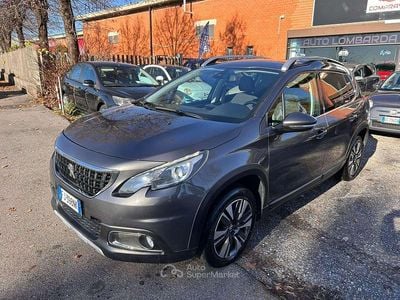 Usata Peugeot 2008 Access 82 CV (60 kW) 2017 Grigio SUV