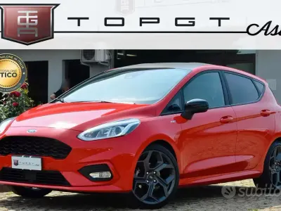Usata Ford Fiesta ST-Line 95 CV (69 kW) 2019 Rosso Utilitaria