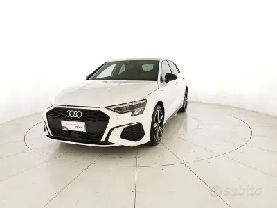 Usata Audi A3 150 CV (110 kW) 2024 Bianco Berlina