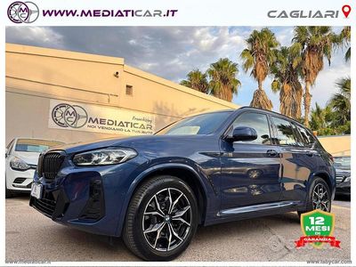 Usata BMW X3 M Sport 190 CV (139 kW) 2022 Blu SUV
