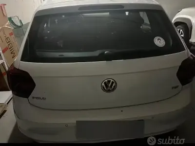 Usata VW Polo 90 CV (66 kW) 2018 Bianco Utilitaria