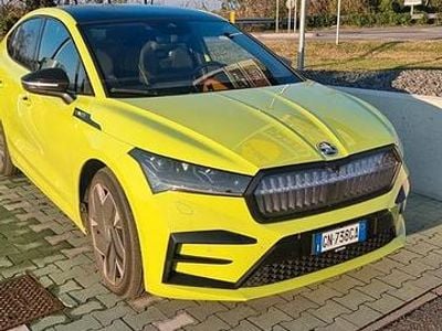 Usata Skoda Enyaq iV RS 250 kW (340 CV) 2023 Verde SUV