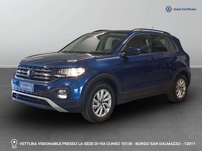 0a reef blue metallizzato Usata 2022 VW T-Cross Style SUV | 18.900 € (Buon prezzo)