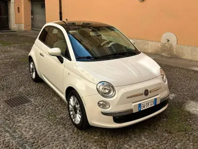 Usata Fiat 500 Lounge 69 CV (50 kW) 2014 Bianco Utilitaria
