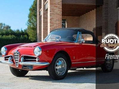 Usata Alfa Romeo Giulia Spider 89 CV (65 kW) 1964 Rosso Cabrio