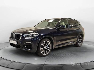 Second-hand BMW X3 Efficient Dynamics 249 CP (183 kW) 2018 Albastru SUV