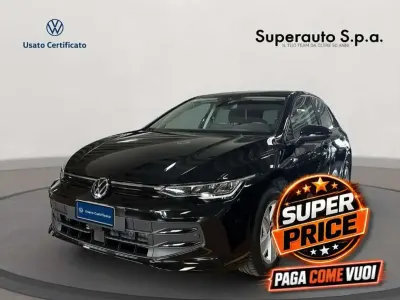 Usata VW Golf VIII Life 116 CV (85 kW) 2025 Nero Berlina