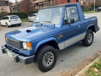 Usata Mitsubishi Pajero Top 95 CV (69 kW) 1990 Blu/azzurro SUV