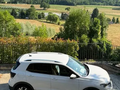 Usata VW T-Cross Advance 110 CV (80 kW) 2023 Bianco SUV