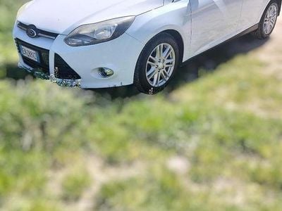 Brugt Ford Focus Titanium 116 HK (85 kW) 2013 Hvid Sedan