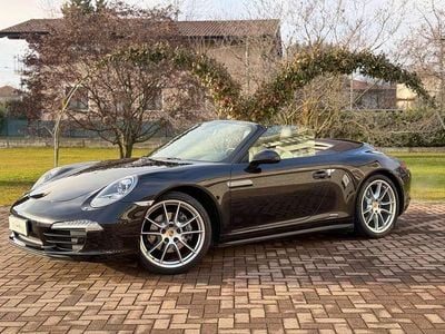 Usata Porsche 911 Carrera 4 Cabriolet 349 CV (256 kW) 2013 Nero Cabrio