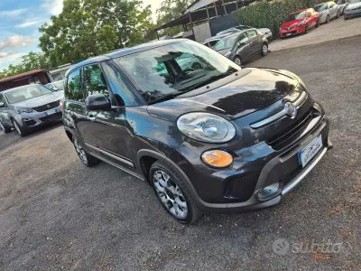 Usata Fiat 500L Trekking 85 CV (62 kW) 2015 Grigio Monovolume