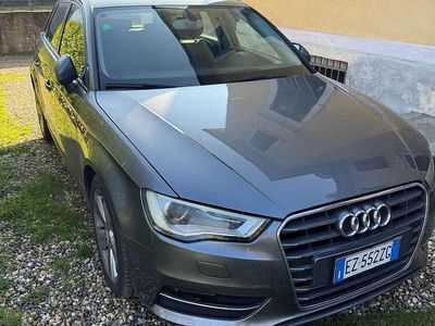Usata Audi A3 Ambition 110 CV (80 kW) 2015 Grigio Berlina