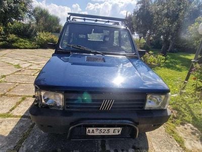 Usado Fiat Panda 4x4 Club 50 CV (36 kW) 1993 Azul Utilitario