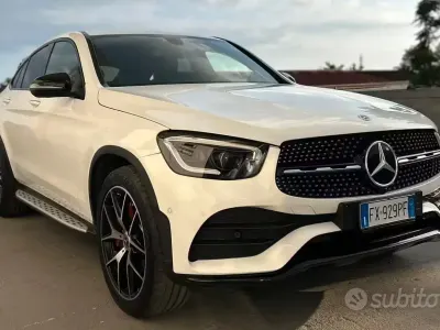Usata Mercedes GLC250 Premium 204 CV (150 kW) 2019 Bianco Coupé