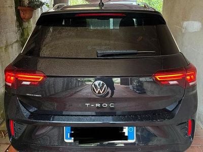 Usata VW T-Roc R-line 116 CV (85 kW) 2024 Nero SUV