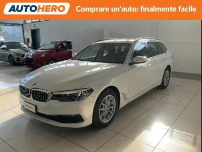 Usata BMW 520 Luxury Line 190 CV (139 kW) 2019 Bianco Station wagon