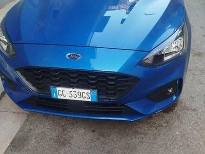 Usata Ford Focus ST-Line 120 CV (88 kW) 2020 Blu Station wagon