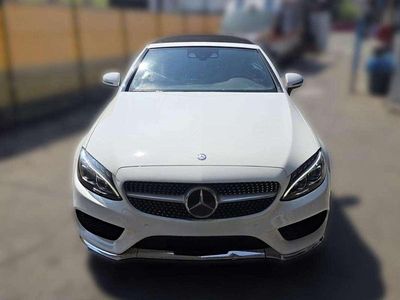 Usata Mercedes C220 Premium Plus 170 CV (125 kW) 2016 Bianco Cabrio