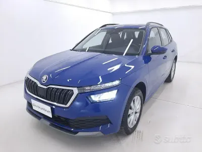 Usata Skoda Kamiq Ambition 110 CV (80 kW) 2022 Blu SUV