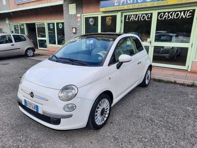 Usata Fiat 500 Lounge 69 CV (50 kW) 2007 Bianco Berlina